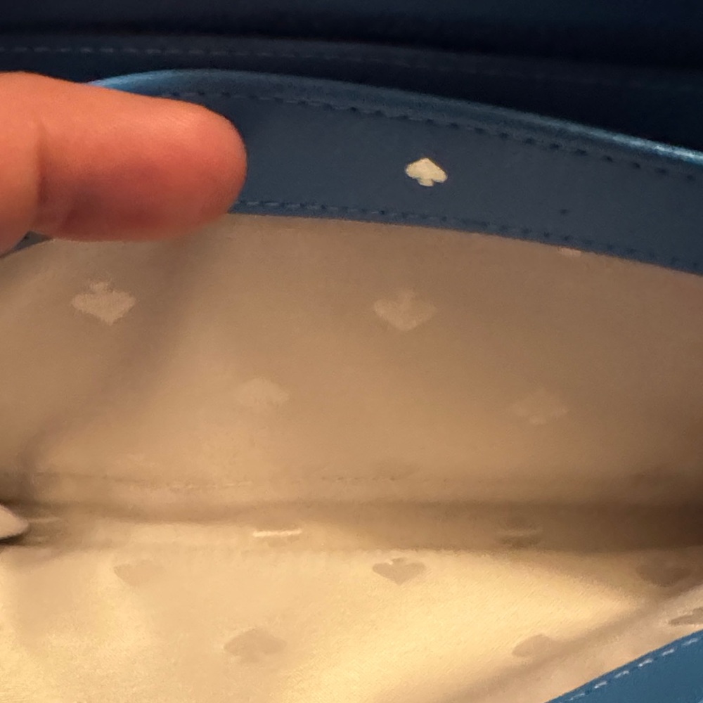 Kate Spade Sky Blue Zip Wallet - Picture 4 of 14